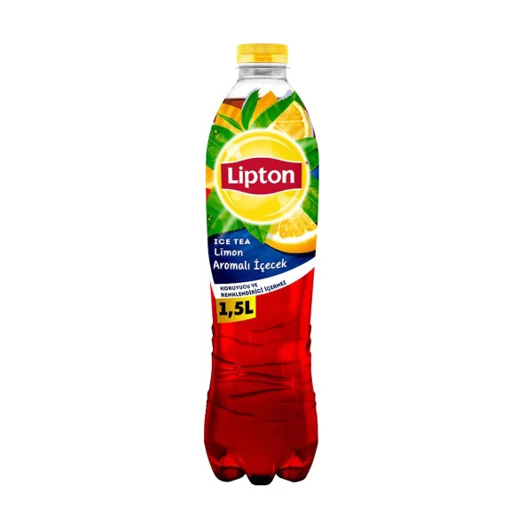Lipton Ice Tea 1,5 lt Limon-Şeftali-Mango 6 lı Karma Set - Resim 2