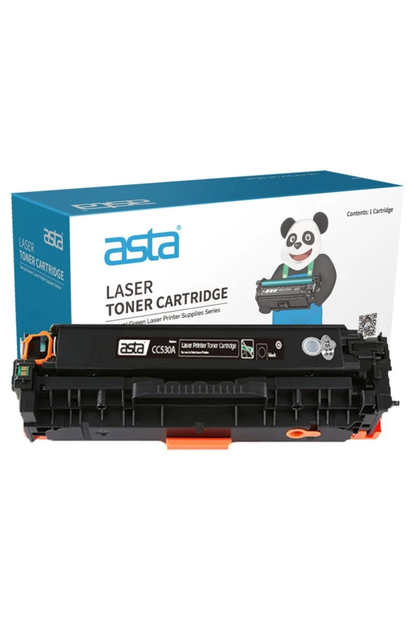 Ah-cc530a/ce410a/cf380a/crg-718 Bk Renkli Lazer Toner / Siyah ürün görseli 1