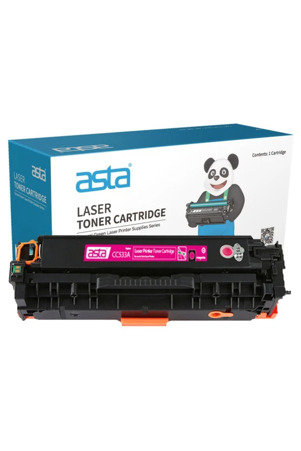 Ah-cc533a/ce413a/cf383a/crg-718 M Renkli Lazer Toner / Magenta ürün görseli 1