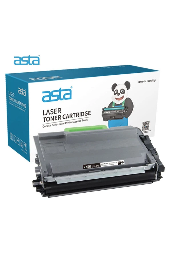 Asta Abr-tn-3480 Siyah Toner (8.000 Sayfa) ürün görseli 1