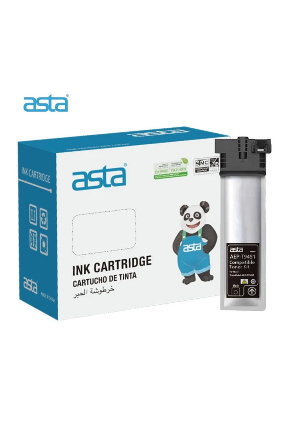 ASTA AEP-T9451 SİYAH TONER  (10.000 SAYFA) ürün görseli 1