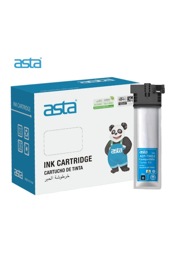 ASTA AEP-T9452 CYAN TONER (5.000 SAYFA) ürün görseli 1