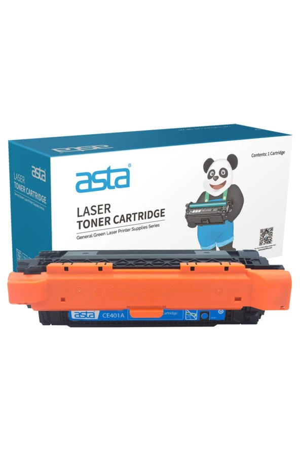 ASTA AH-CE401A CYAN  LAZER MUADİL TONER ürün görseli 1