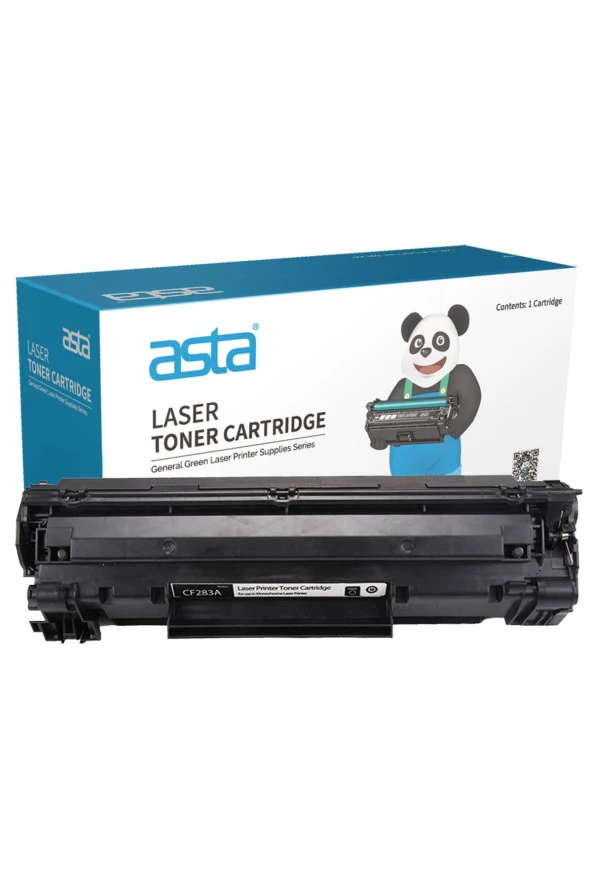 ASTA AH-CF283A/CRG-737 SİYAH TONER ürün görseli 1