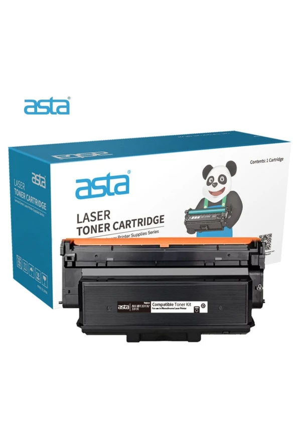 Asta Ah-w1331x/331x Siyah Toner (çipli) (15.000 Sayfa) ürün görseli 1
