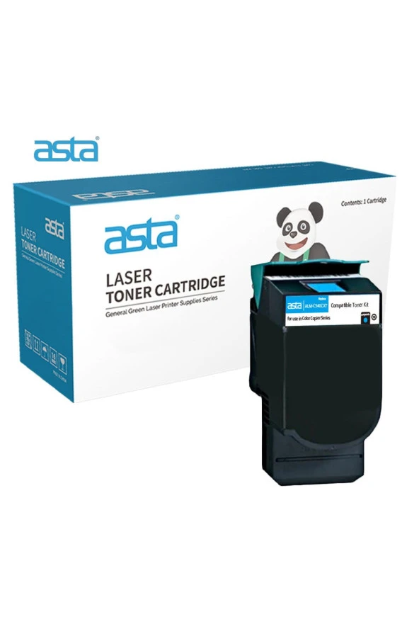 Asta Alm-c540cxt/c540h1cg Cyan Toner (2.000 Sayfa) ürün görseli 1
