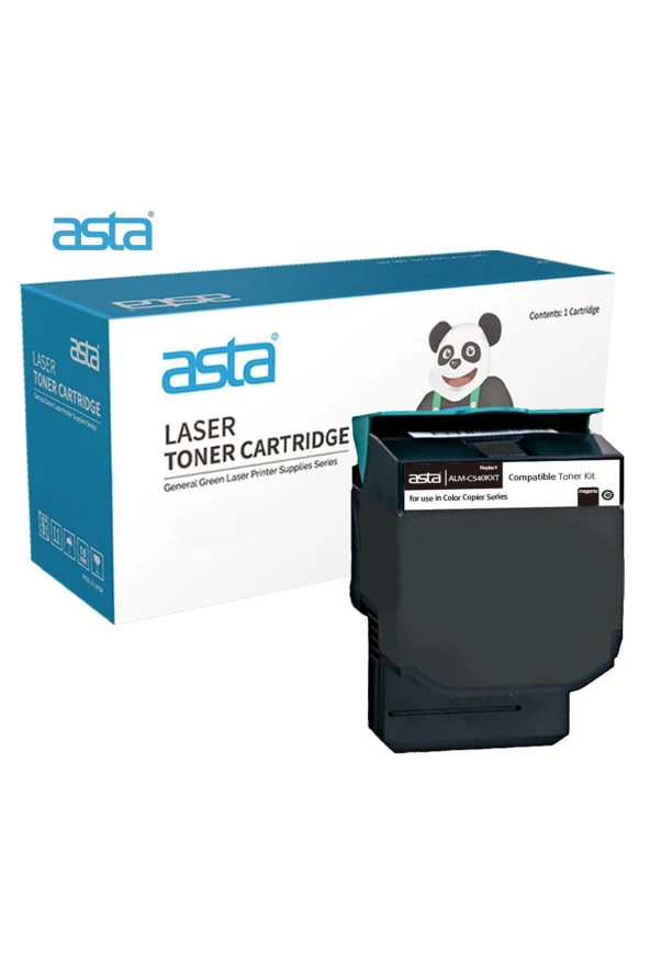 Asta Alm-c540kxt/c540h1kg Siyah Toner (2.500 Sayfa) ürün görseli 1