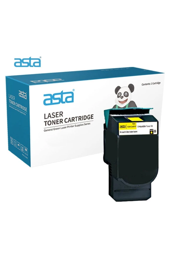 Asta Alm-c540yxt/c540h1yg Yellow Toner (2.000 Sayfa) ürün görseli 1