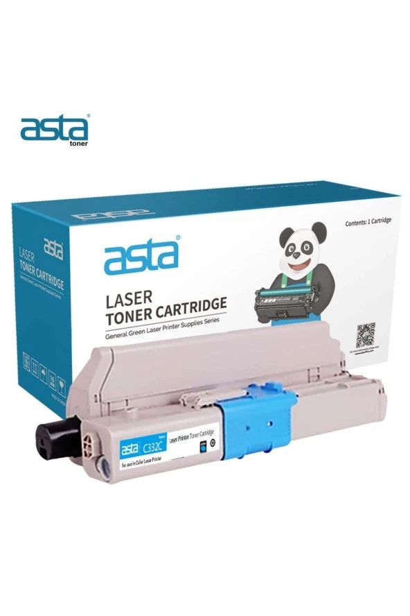 Asta Aok-c332cx/46508735/c332dn/mc363dn Mavi Toner ürün görseli 1