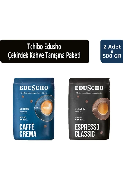 Tchibo Eduscho Çekirdek Kahve Tanışma Paketi 500 gr x 2 Adet ürün görseli 1