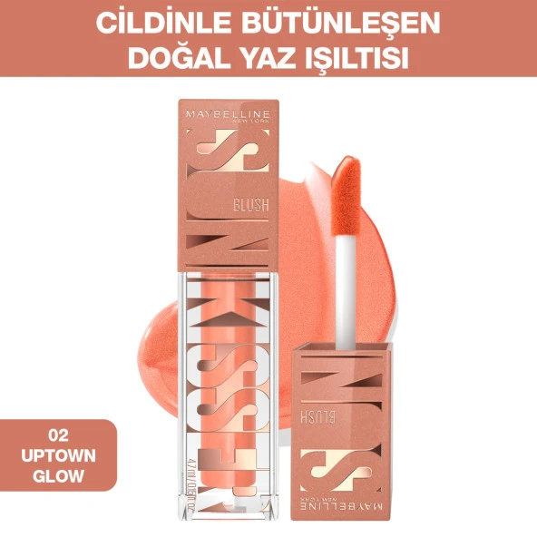 Maybelline New York Sunkisser Likit Allık- 02 Uptown Glow ürün görseli 1