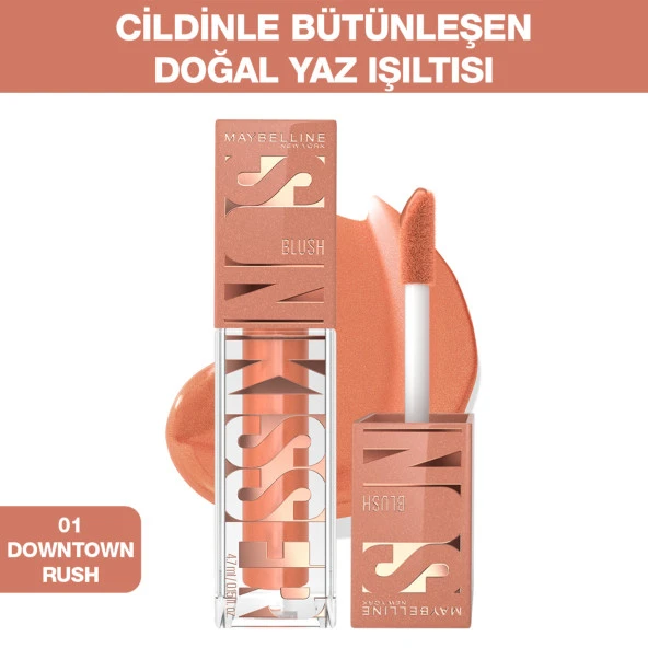 Maybelline New York Sunkisser Likit Allık- 01 Downtown Rush ürün görseli 1