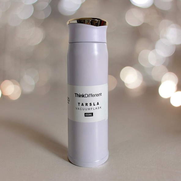 Classıc Stainless Steel Yandan Tutmalı 450 ml Sıcak/soğuk Günlük , Şık, Modern , Hediyelik Termos ürün görseli 1