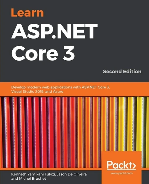 Learn ASP.NET Core 3: Develop modern web applications with ASP.NET Core 3, Visual Studio 2019, and Azure, 2nd Edition ürün görseli 1