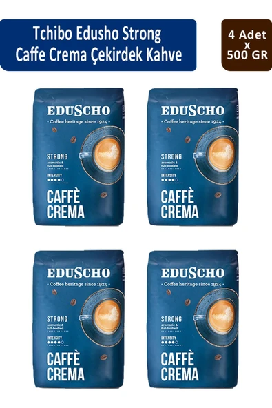 Tchibo Eduscho Caffe Crema Strong 500 gr x 4 Adet ürün görseli 1