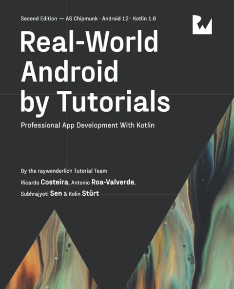 Real-World Android by Tutorials  Professional App Development With Kotlin Second Edition Costeira Valverde ürün görseli 1