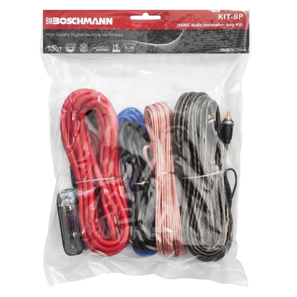 Boschmann Kit-8p Oto Anfi Kablo Seti 8ga ürün görseli 1