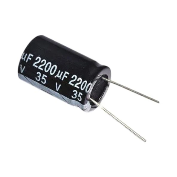 2200 MF 35 V Kondansatör - Resim 3