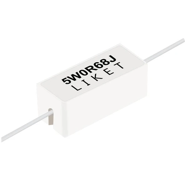 0.68 Ohm 5 Watt Taş Direnç - Resim 3