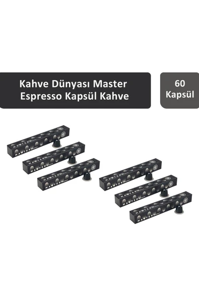 Kahve Dünyası 9 Master Espresso Kapsül Kahve 60 Kapsül ürün görseli 1