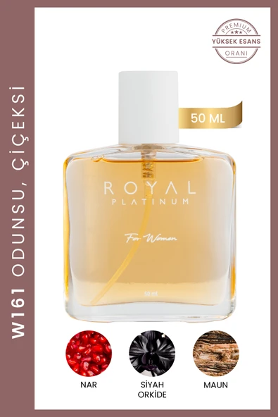 Royal Platinum W161 Kadın Parfüm Odunsu Nar Orkide ürün görseli 1