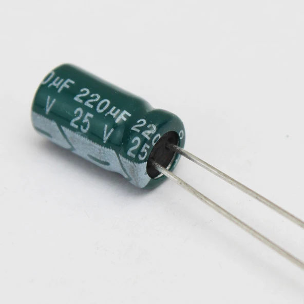 220 MF 25 V Kondansatör - Resim 2