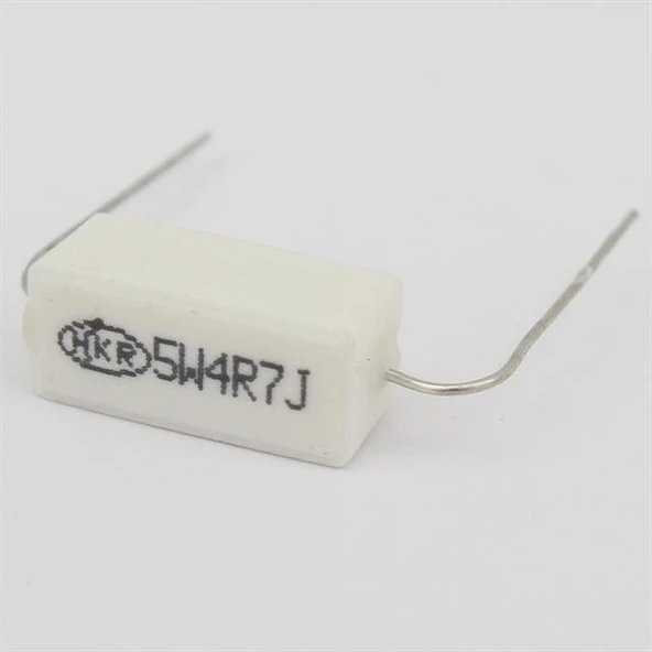 4.7 Ohm 5 Watt Taş Direnç - Resim 3