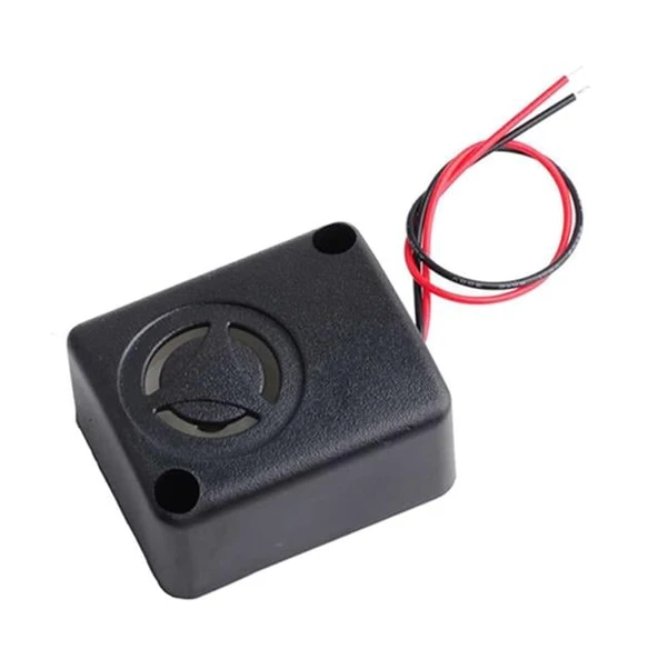 12 Volt Dc Devreli Kablolu Siren Ses Buzzer IC-221A - Resim 5