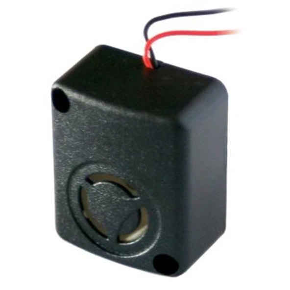 12 Volt Dc Devreli Kablolu Siren Ses Buzzer IC-221A - Resim 2