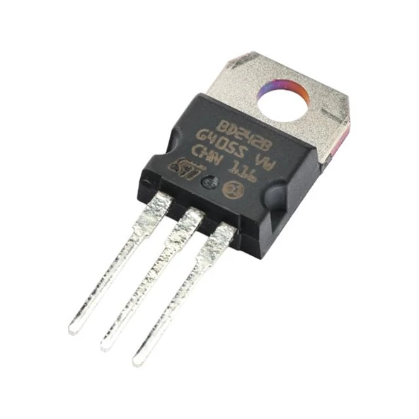 BD 242C TO-220 TRANSISTOR  ST ürün görseli 1