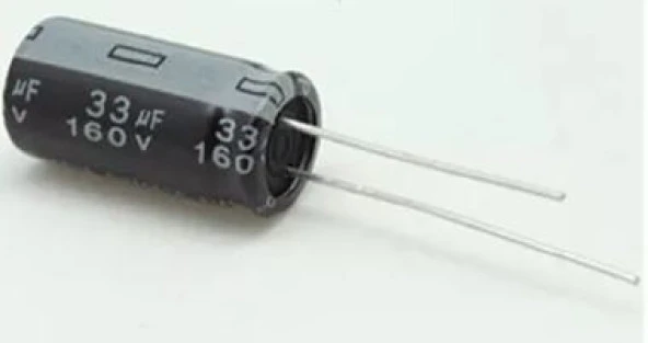 33 MF 160 V Kondansatör - Resim 3