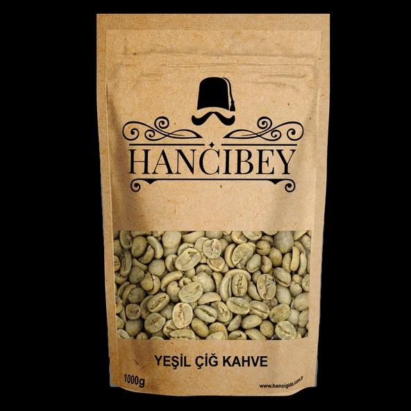 Yeşil Çiğ Kahve Çekirdek 1kg ürün görseli 1