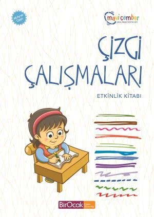 Çizgi Çalışmaları Etkinlik - Mavi Çember (48 Ay ve Üzeri) ürün görseli 1