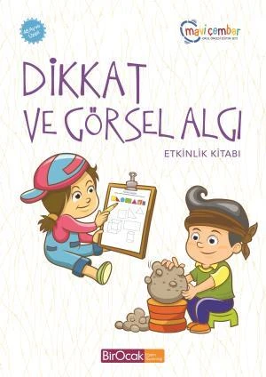 Dikkat Ve Görsel Algı Etkinlik Kitabı - Mavi Çember (48 Ay ve Üzeri) ürün görseli 1