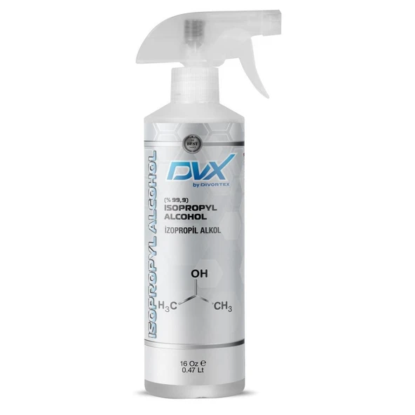 Divortex Izopropil Alkol  (% 99.9 Saflık) 473 ml ürün görseli 1