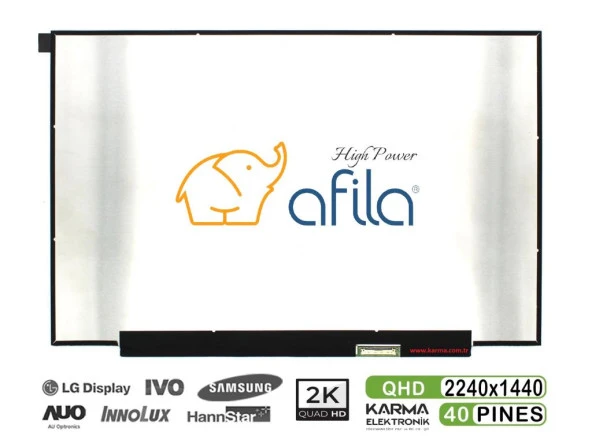 NE161QHM-NY1 HW:V8.0 NE161QHM-NY1 Notebook Lcd Ekran (16.1" Led 40 pin Mat) ürün görseli 1