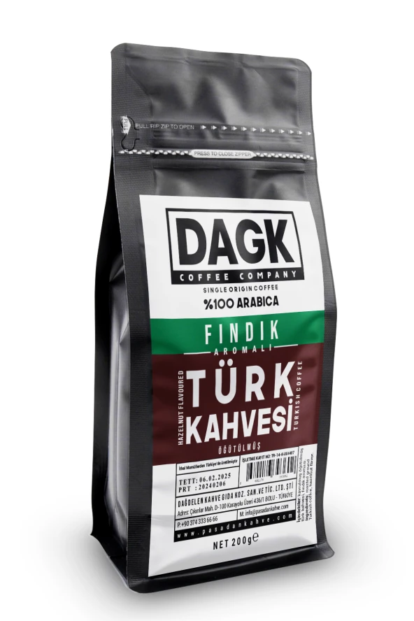 Fındıklı Türk Kahvesi 200g (AROMALI) ürün görseli 1