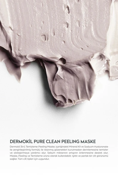 Dermokil Peeling Maske 3in1 150 Ml - Resim 2