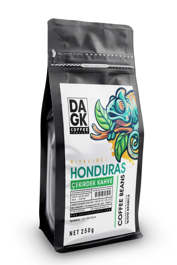 Honduras Çekirdek Kahve 250g (%100 Arabica) ürün görseli 1