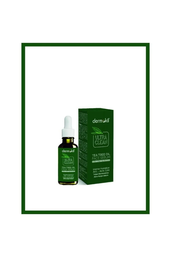 Dermokil Çay Ağacı Yağı Yüz Serumu Akneye Eğilimli Ciltler Için 30 ml ürün görseli 1