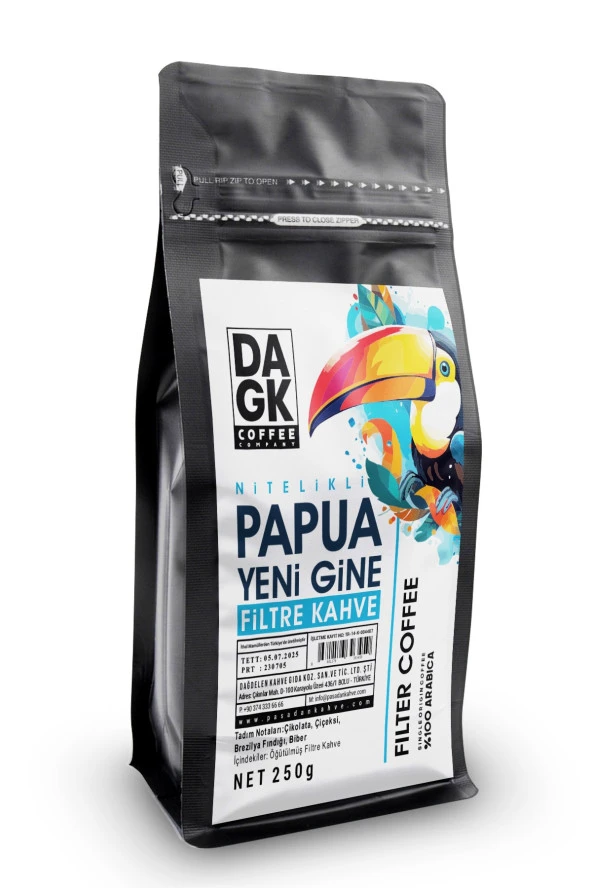 Papua Yeni Gine Filtre Kahve 250g (Öğütülmüş) ürün görseli 1