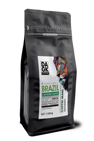 Brazil Çekirdek Kahve 1000g (%100 Arabica) ürün görseli 1