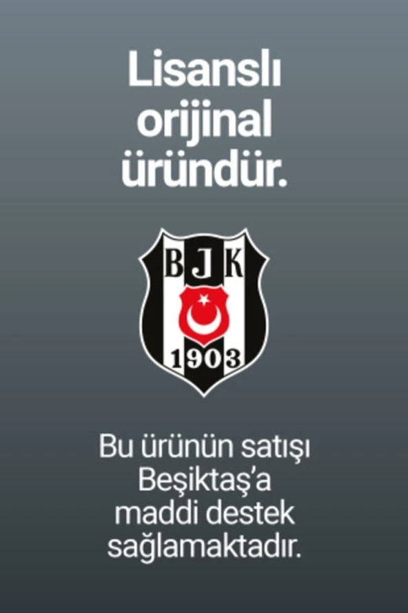 Beşiktaş Orijinal Lisanslı Siyah Çocuk Sweat - Resim 3