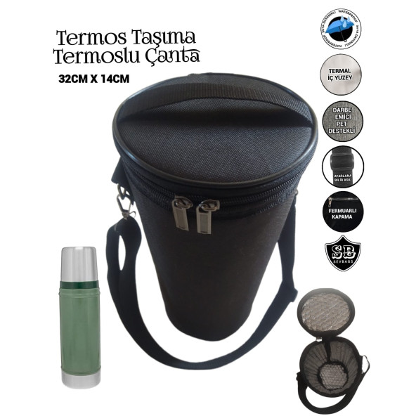 termos taşıma çantası termoslu ürün görseli 1