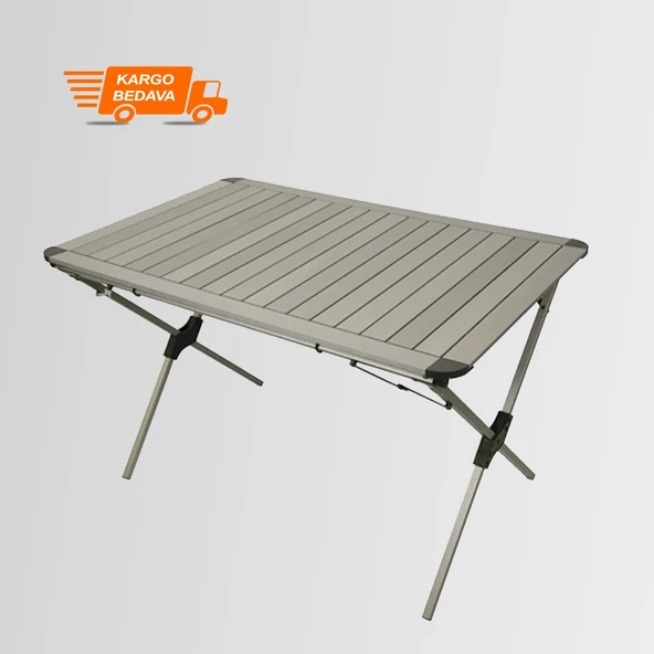 Nurgaz NG-AKMXXL Campout Portable Alüminyum Kamp Masası Büyük XXL ürün görseli 1