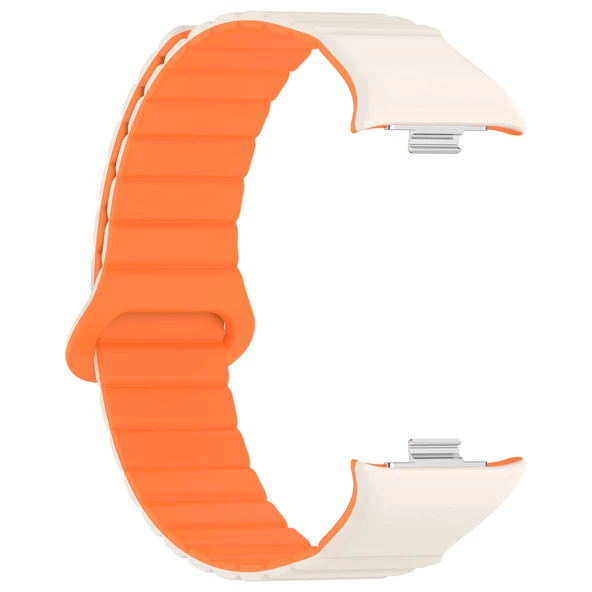 Gpack Xiaomi Redmi Watch 4 Kordon Solo Loop Mıknatıslı Strap Kayış KRD105 - Resim 9