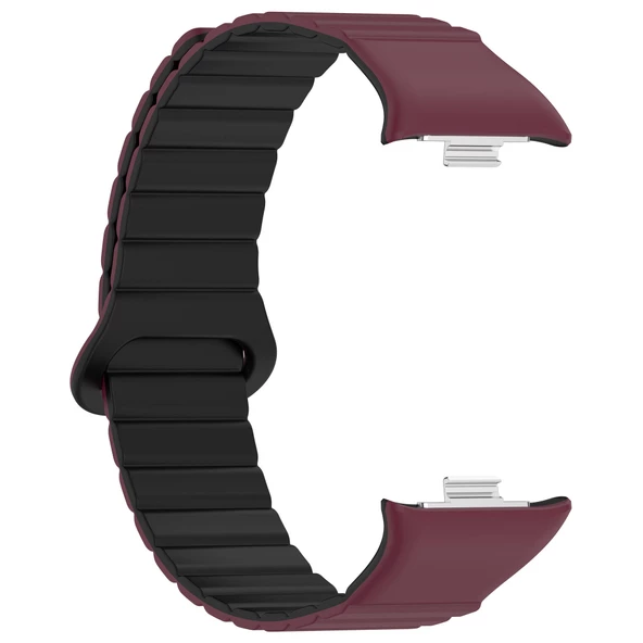 Gpack Xiaomi Redmi Watch 4 Kordon Solo Loop Mıknatıslı Strap Kayış KRD105 - Resim 5