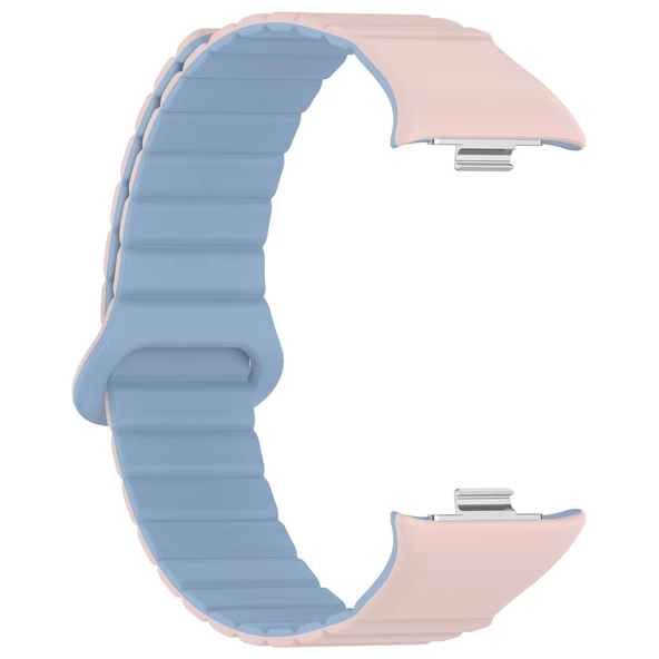 Gpack Xiaomi Redmi Watch 4 Kordon Solo Loop Mıknatıslı Strap Kayış KRD105 - Resim 7