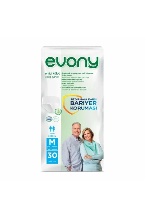 Evony EMİCİ KÜLOT MEDİUM 30 lu ürün görseli 1