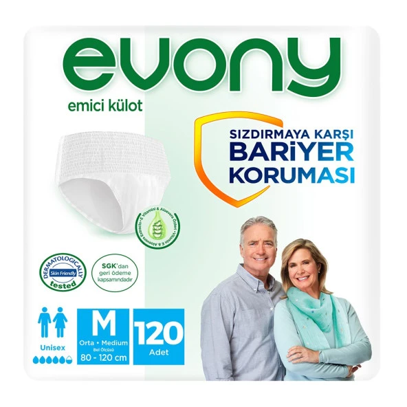 Evony Emici Külot Unısex Medıum 30X4'Lü (120 Adet) ürün görseli 1